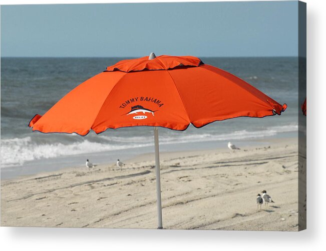 Beach Acrylic Print featuring the photograph Beach Umbrella 51 by Joyce StJames
