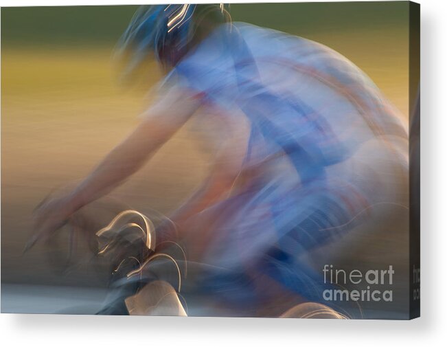 Bike Acrylic Print featuring the photograph Bike Race 2 by Catherine Lau