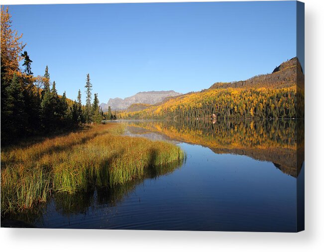 Bonnie Lake Acrylic Print featuring the photograph Bonnie Lake by Doug Lloyd