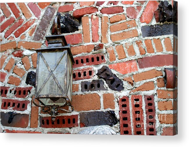Wall Acrylic Print featuring the photograph Brick Light by Henrik Lehnerer