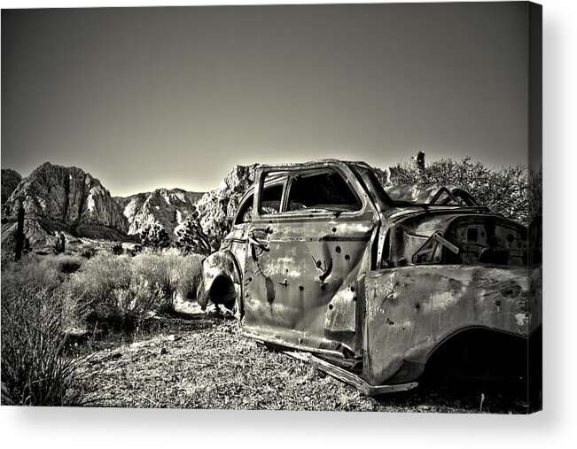 Chevy Acrylic Print featuring the photograph Bullet Nights by Mark Ross