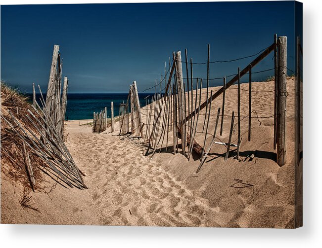 Acrylic Print featuring the photograph Cape Cod Pathway by Fred LeBlanc