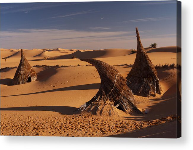 Desert Acrylic Print featuring the photograph Desert luxury by Ivan Slosar
