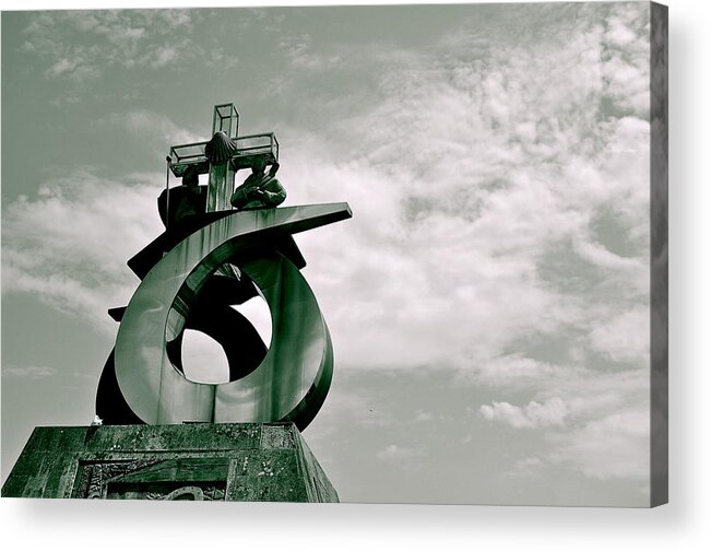 Monte Do Gozo Acrylic Print featuring the photograph Destiny by HweeYen Ong