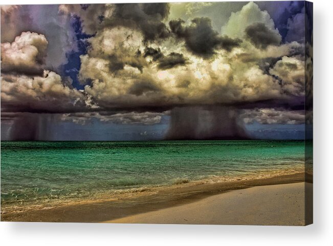 Storm Acrylic Print featuring the photograph Double Trouble by Joetta West