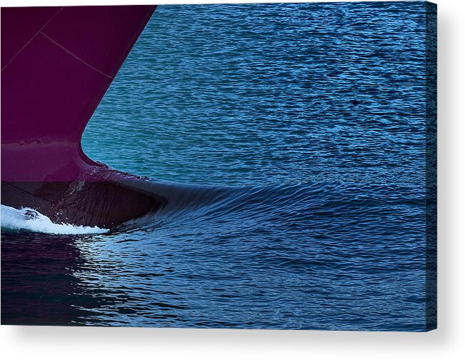 Isola D'elba Acrylic Print featuring the photograph ELBA ISLAND - Purple wave - ph Enrico Pelos by Enrico Pelos