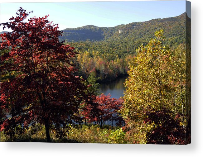 Fall Colors Acrylic Print featuring the photograph Fall Folage by Keith Lovejoy