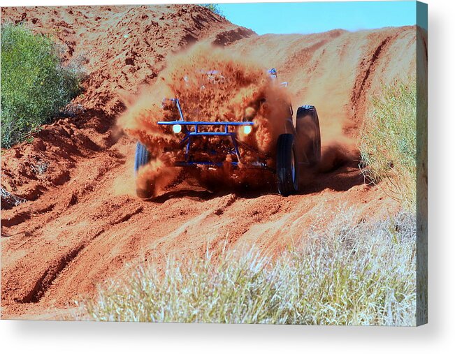 Finke Acrylic Print featuring the photograph Finke Competitor 2011 by Paul Svensen