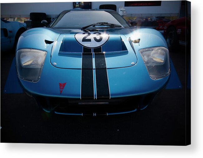 Ford Acrylic Print featuring the photograph Ford GT40 At Rest by Alan Raasch