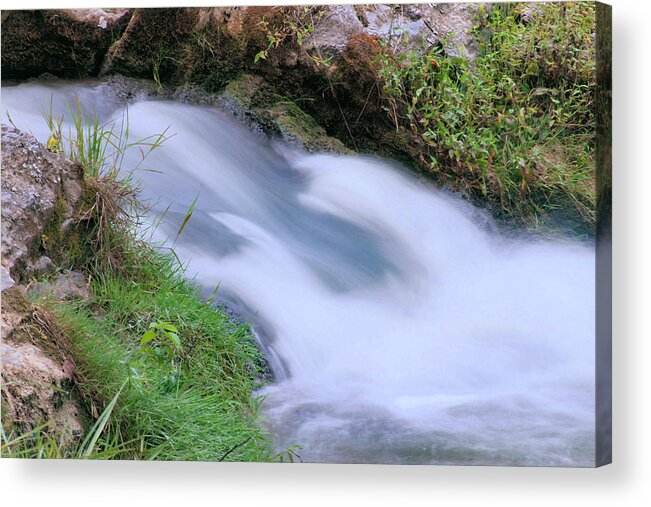 Freely Flowing Acrylic Print featuring the photograph Freely Flowing by Kristin Elmquist