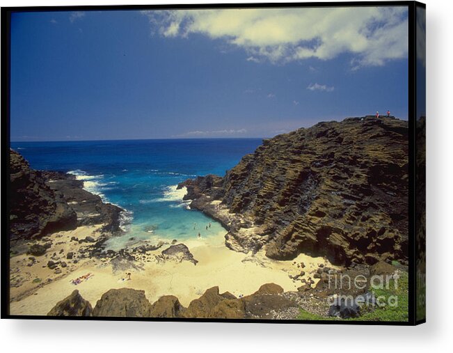 Hawaii Acrylic Print featuring the photograph From Here To Eternity Beach by Mark Gilman