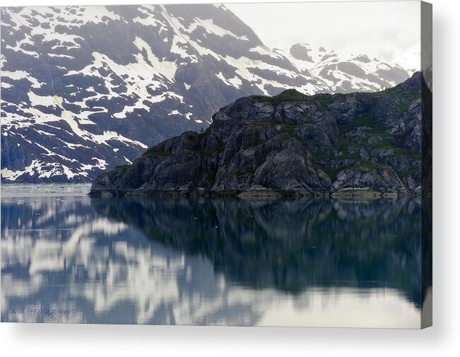 Ocean Acrylic Print featuring the photograph Glacier Bay by Edward Kovalsky