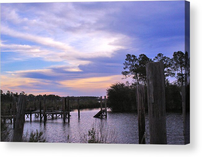 Fishing Acrylic Print featuring the photograph Gone fishin.. by Brian Wright
