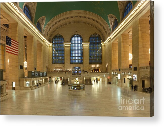 Clarence Holmes.america Acrylic Print featuring the photograph Grand Central Terminal I by Clarence Holmes