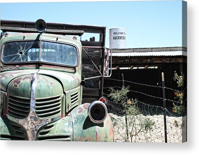 Hackberry Acrylic Print featuring the photograph Hackberry Arizona Route 66 by Frank Morales Jr