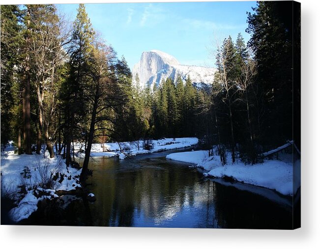 National Park Acrylic Print featuring the photograph Half Dome by Phil Cappiali Jr