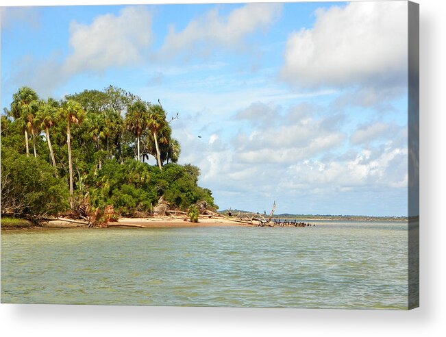 Island Acrylic Print featuring the photograph Heavenly Island View by Sheri McLeroy