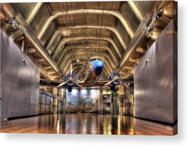  Acrylic Print featuring the photograph Henry Ford Museum Entrance Dearborn MI by Nicholas Grunas