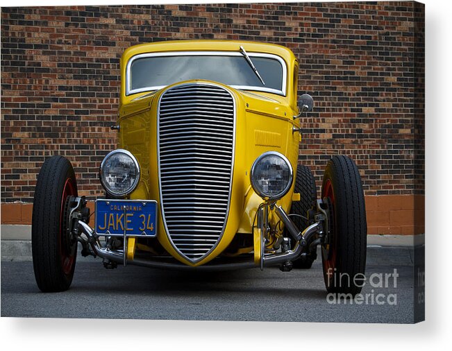Pete And Jake's Acrylic Print featuring the photograph Jake's '34 by Dennis Hedberg