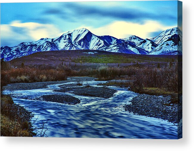 Alaska Acrylic Print featuring the photograph Jenny Creek Dawn by Rick Berk