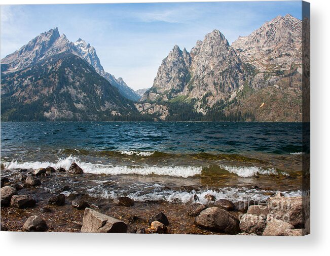 2012 Acrylic Print featuring the photograph Jenny Lake - Late Summer 2012 5 by Katie LaSalle-Lowery