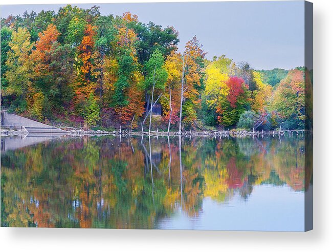Landscape Acrylic Print featuring the photograph Kennekuk Cove by Virginia Folkman