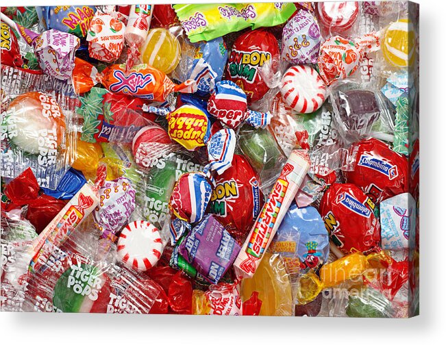 Candy Acrylic Print featuring the photograph Kids Play 1 by Andee Design