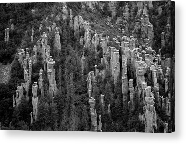 Landscape Acrylic Print featuring the photograph Land of Standing up Rock by Vicki Pelham
