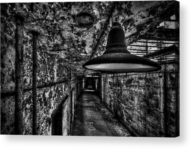 Light Acrylic Print featuring the photograph Lights Out by Dmitriy Mirochnik