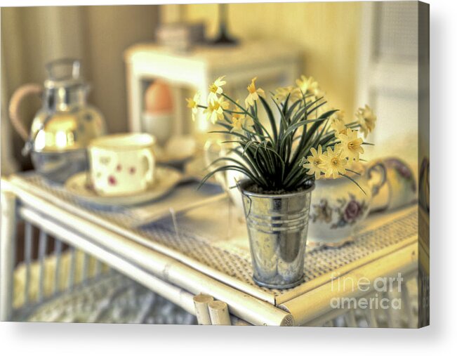 Breakfast Acrylic Print featuring the photograph Morning Sunshine by Brenda Giasson