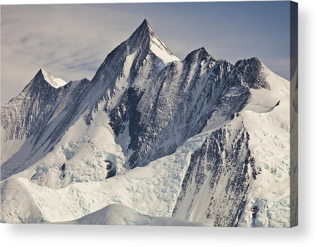 00427980 Acrylic Print featuring the photograph Mount Herschel Above Cape Hallett by Colin Monteath
