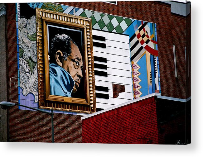 Mural Acrylic Print featuring the photograph The Duke by Claude Taylor