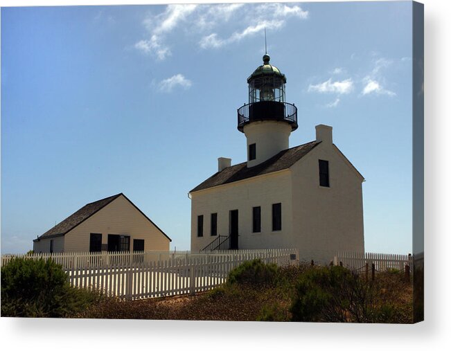 Lighthouse Acrylic Print featuring the photograph Old Sentry by Steve Parr