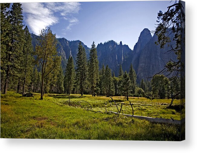 Yosemite Acrylic Print featuring the photograph Peaceful Moment by Bonnie Bruno