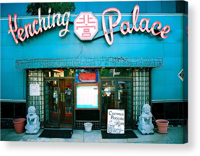 Restaurant Acrylic Print featuring the photograph Yenching Palace by Claude Taylor