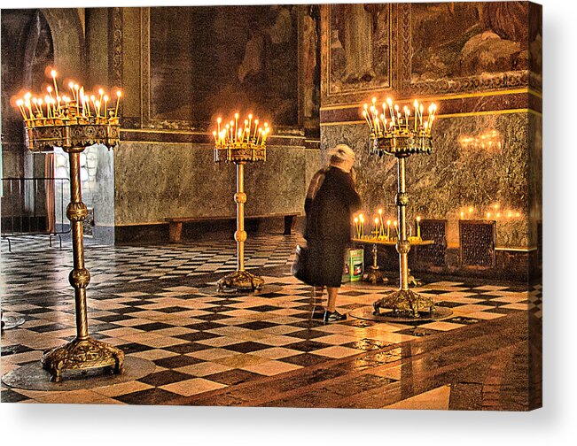 Prayer Acrylic Print featuring the photograph Prayer by Okan YILMAZ