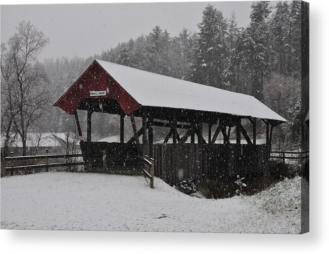 Bridge Acrylic Print featuring the photograph Randall Bridge by Mike Martin