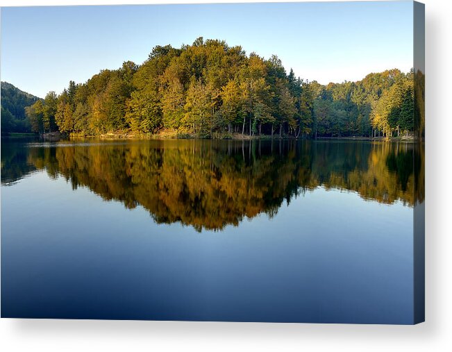 Water Acrylic Print featuring the photograph Reflection by Ivan Slosar