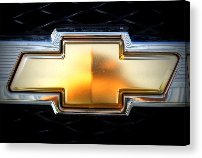 Chevy Acrylic Print featuring the photograph Runs Deep by Rebecca Frank