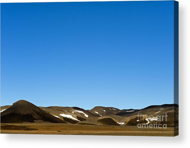 Landscape Acrylic Print featuring the photograph Silent by Jorgen Norgaard