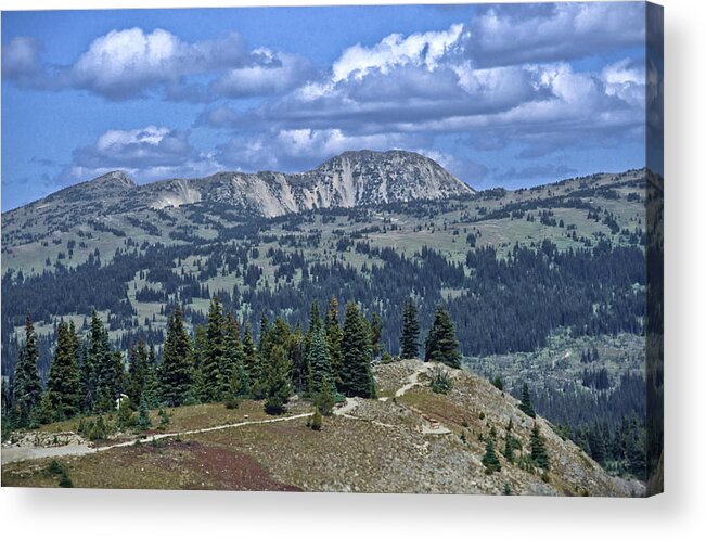 Valhalla Provincal Park Acrylic Print featuring the photograph Slocan Valley by Roderick Bley