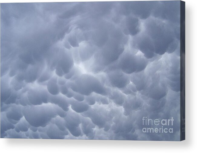 Storm Clouds Acrylic Print featuring the photograph Something Wicked This Way Comes by Dorrene BrownButterfield