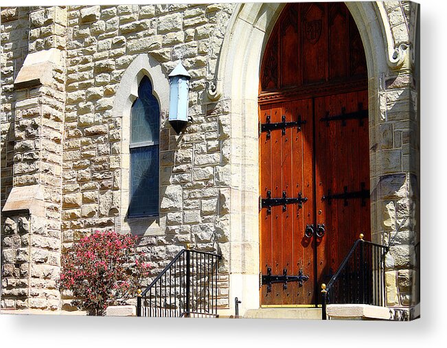 Hovind Acrylic Print featuring the photograph St. Paul's Episcopal Church 3 by Scott Hovind