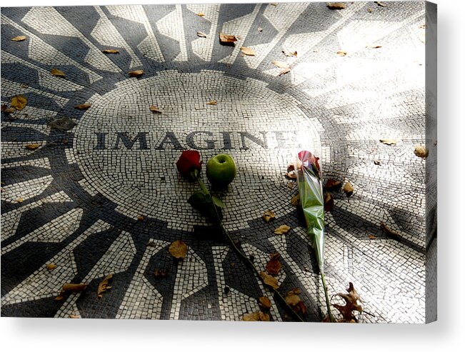 Strawberry Fields Acrylic Print featuring the photograph Strawberry Fields by Michael Dorn