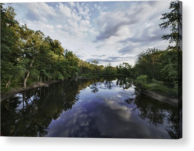 Concord River Acrylic Print featuring the photograph The Concord River by Kate Hannon
