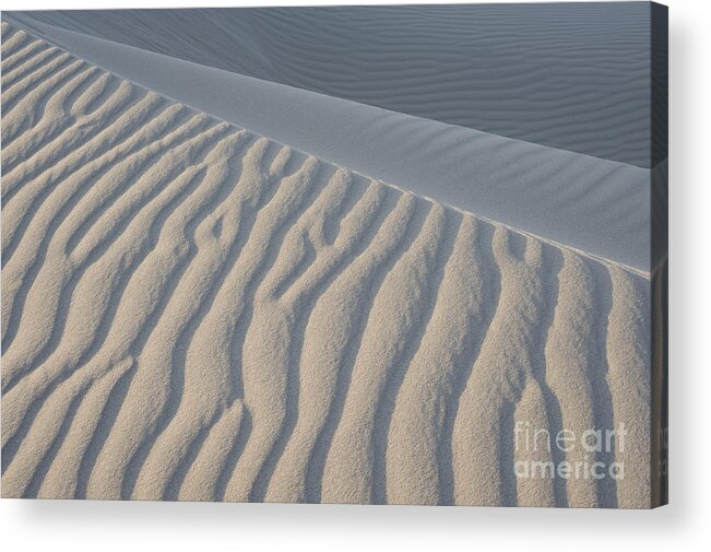Sand Acrylic Print featuring the photograph The Edge of Sand by Ronald Hoggard