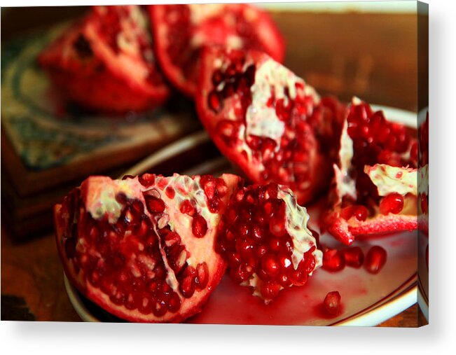 Food Acrylic Print featuring the photograph Time for a treat by Toni Hopper