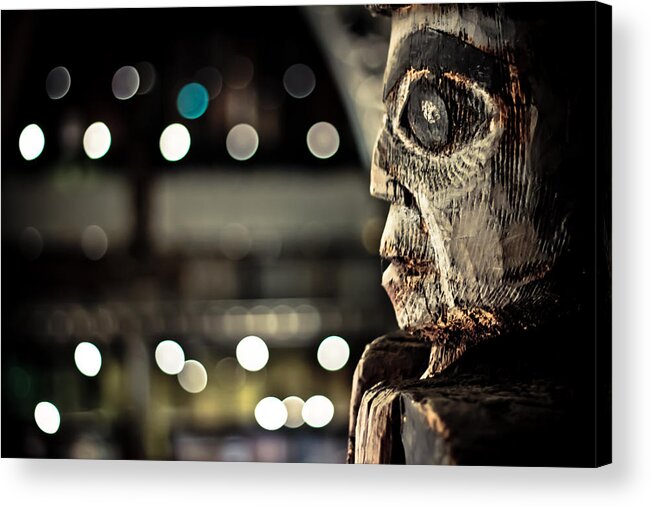 Totem Acrylic Print featuring the photograph Totem Spirit by Justin Albrecht