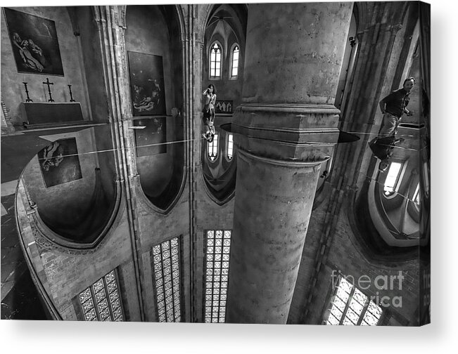 Toulouse Acrylic Print featuring the photograph Toulouse Reflections I by Jack Torcello