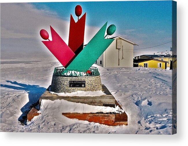 North America Acrylic Print featuring the photograph Tuktoyaktuk ... by Juergen Weiss